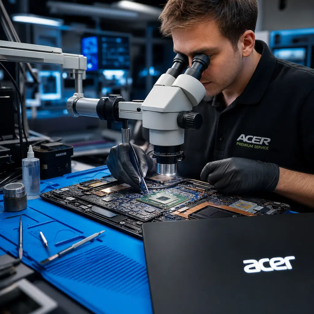 Замена видеокарты ноутбука Acer в Краснознаменске