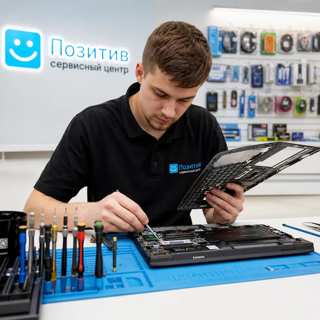 заменить клавиатуру на ноутбуке Lenovo в Краснознаменске