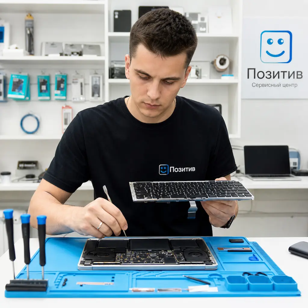 заменить клавиатуру на Apple Macbook в Краснознаменске