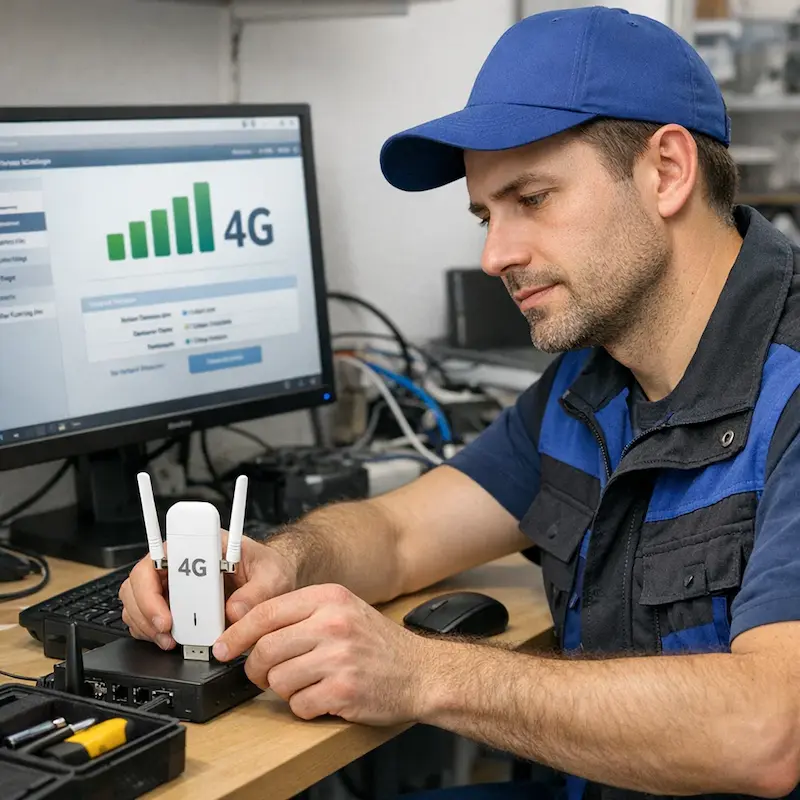 Настройка LTE модема в Краснознаменске