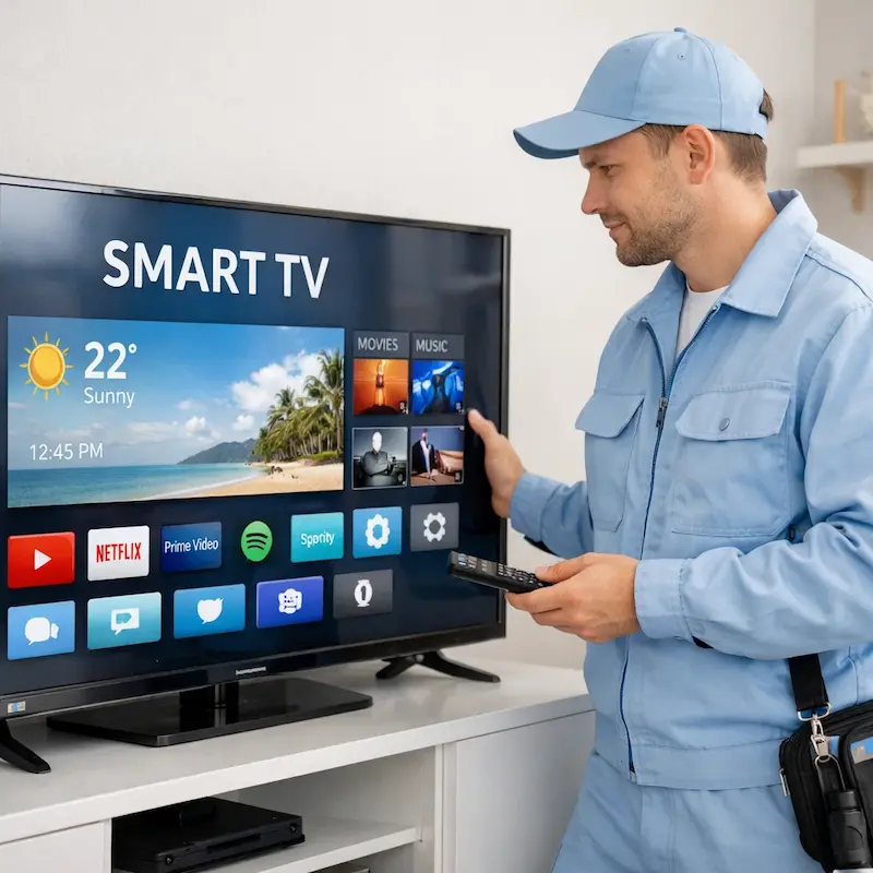 Настройка Smart TV в Краснознаменске