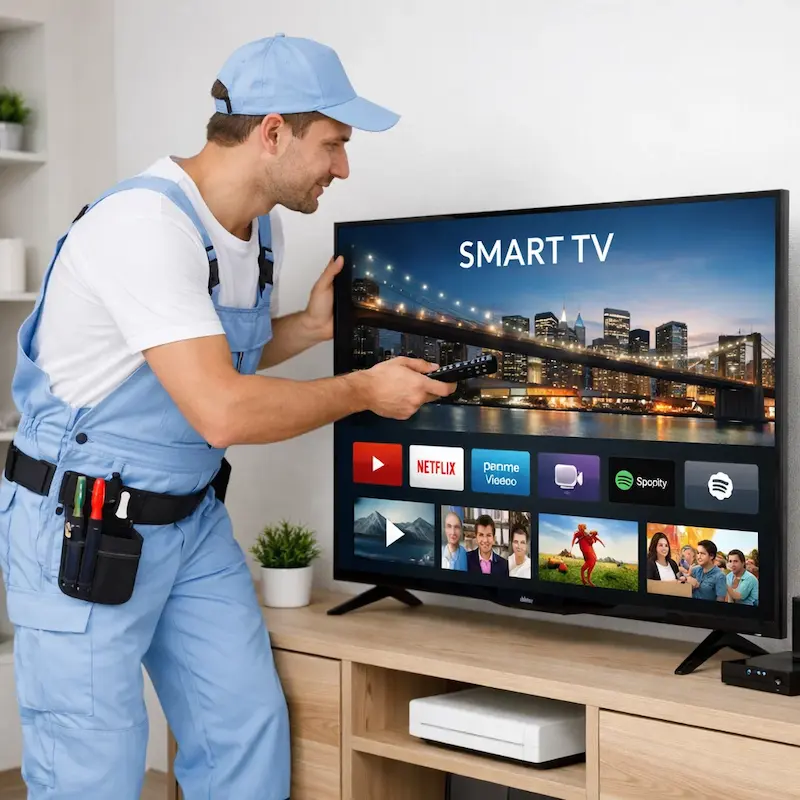 Как вызвать мастера для настройки Smart TV в Краснознаменске