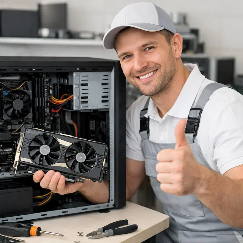 Замена видеокарты ПК в Краснознаменске