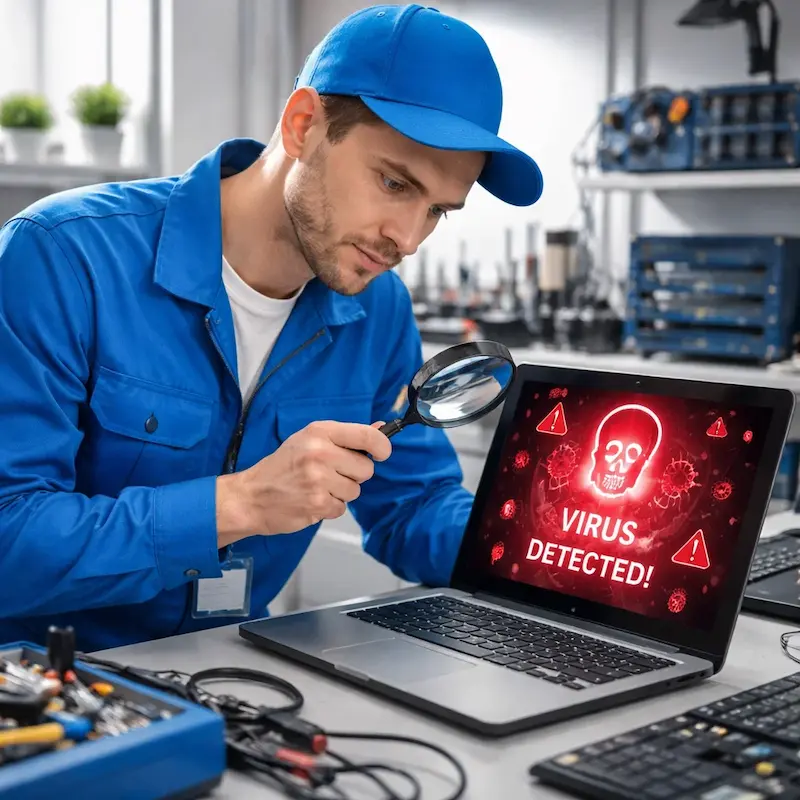 Поиск компьютерных вирусов в Краснознаменске