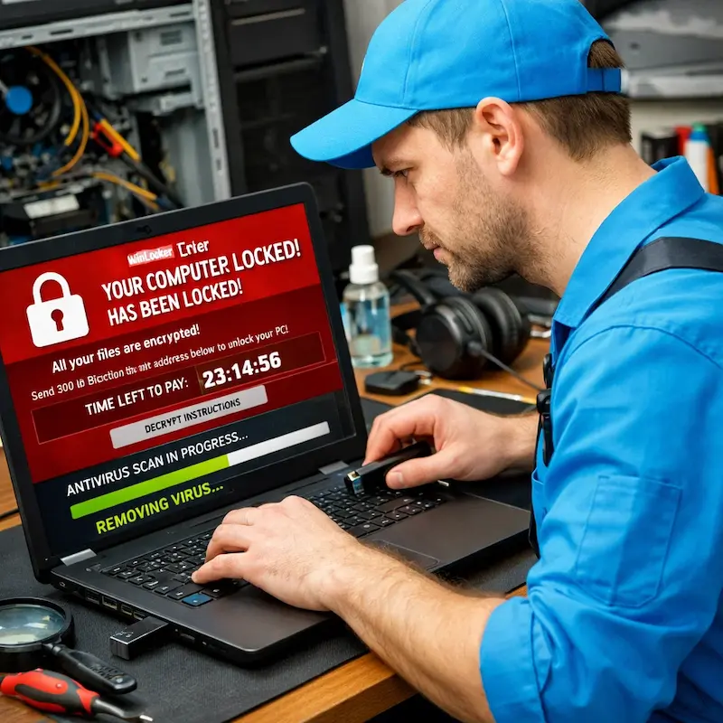 Удалить винлокер в Краснознаменске